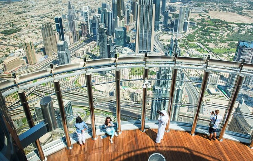 Dubai Full Day Tour with Entry Ticket to Burj Khalifa at the Top